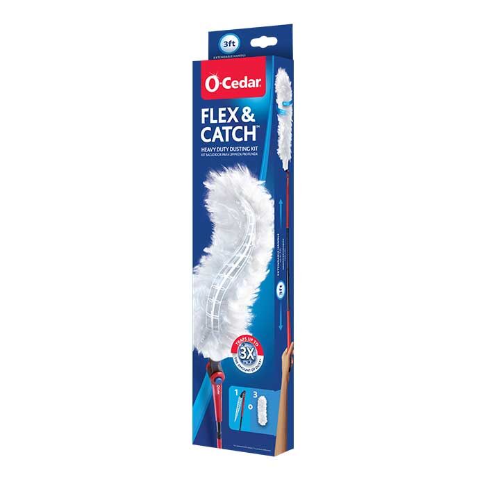 O-Cedar Flex & Catch Heavy Duty Dusting Kit