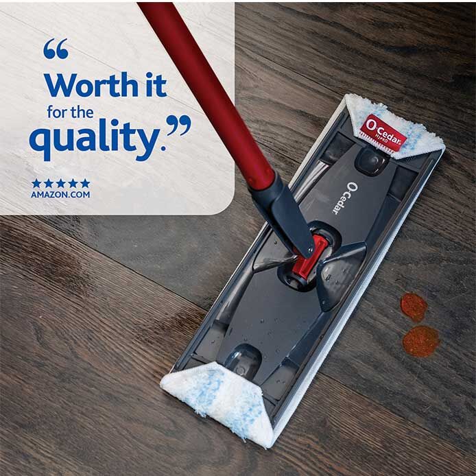 O-Cedar H2prO Flat Mop System