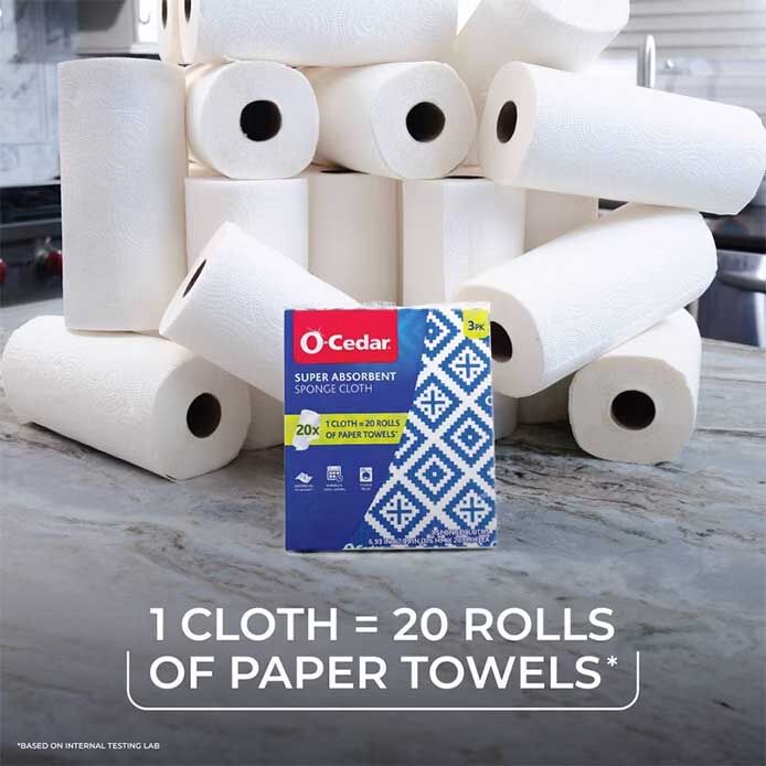 O-Cedar Sponge Cloths