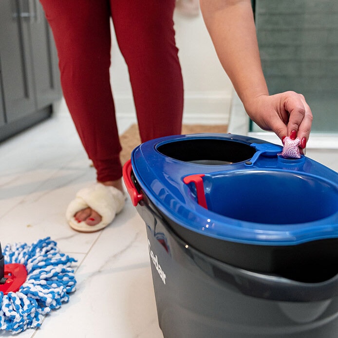 O-Cedar RinseClean Spin Mop & Two Bucket System