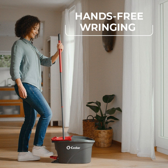 O-Cedar EasyWring Spin Mop & Bucket System