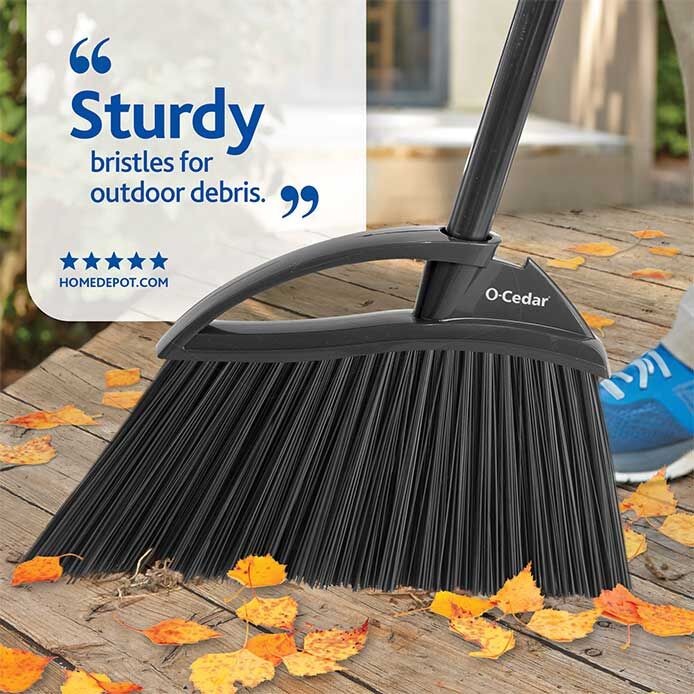 O-Cedar Outdoor PowerCorner Broom