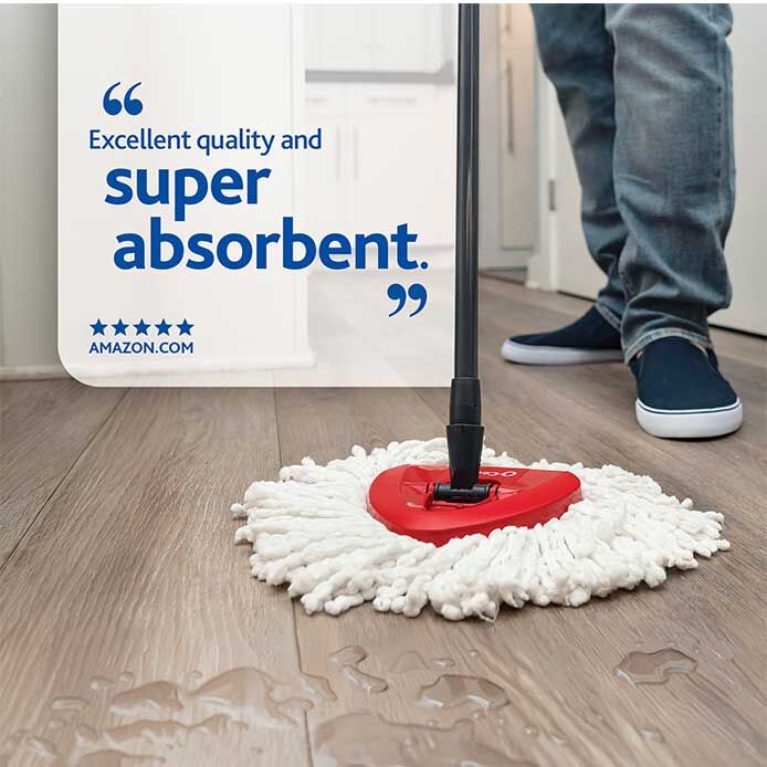 O-Cedar EasyWring Mop Head Replacement