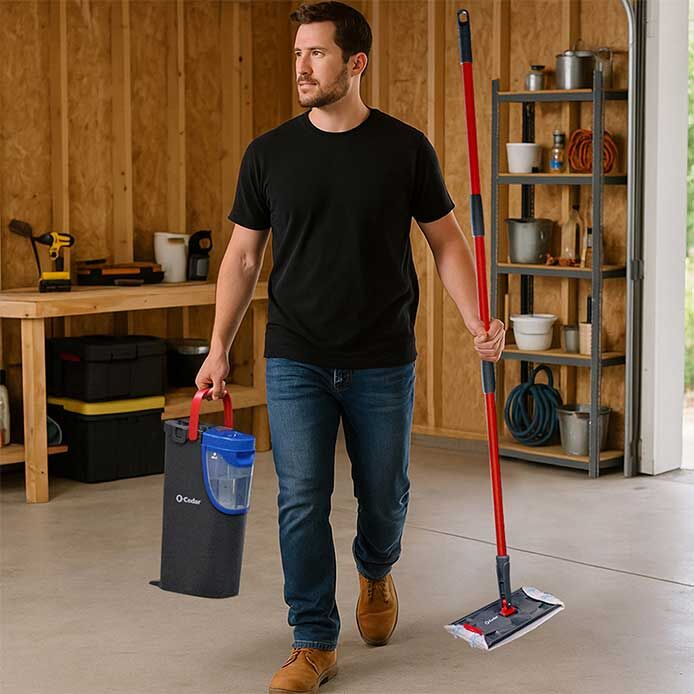 O-Cedar H2prO Flat Mop System