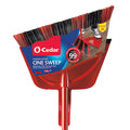 PowerCorner One Sweep Large Broom with Step-On Dust Pan
